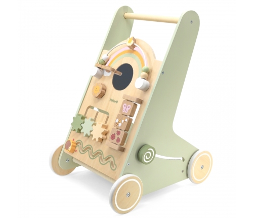 VIGA PolarB Drewniany Pchacz Chodzik Zielony Edukacyjny