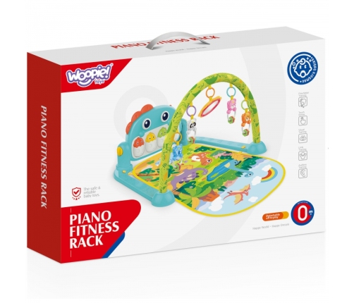 WOOPIE BABY Mata z Pałąkiem Dino