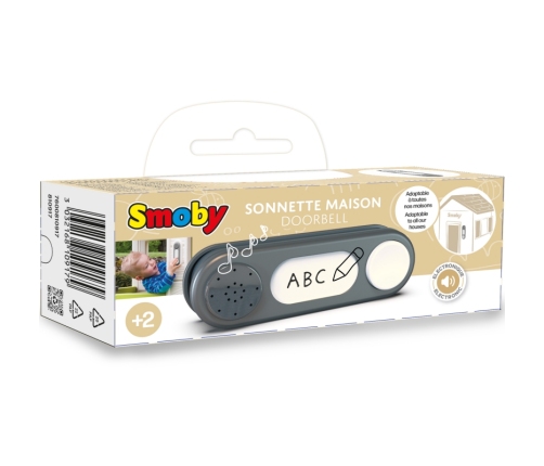 SMOBY Elektroniczny Dzwonek Doorbell Szary