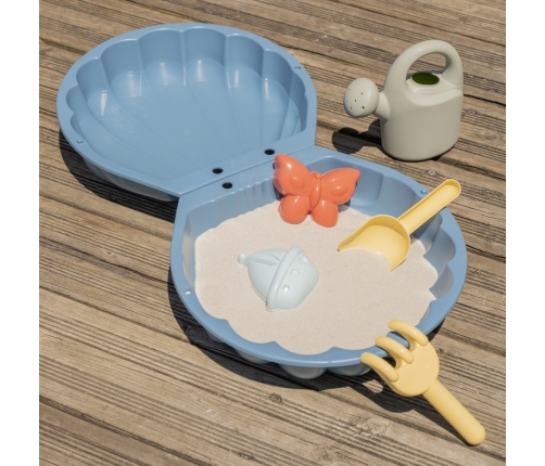 SMOBY Piaskownica z Przykryciem i Akcesoriami Basen Suchy