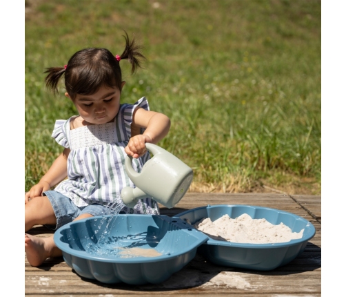 SMOBY Piaskownica z Przykryciem i Akcesoriami Basen Suchy