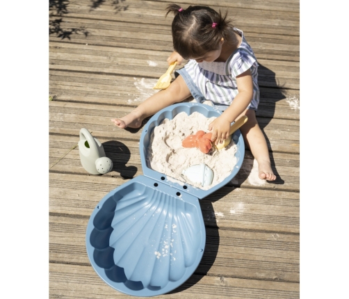 SMOBY Piaskownica z Przykryciem i Akcesoriami Basen Suchy