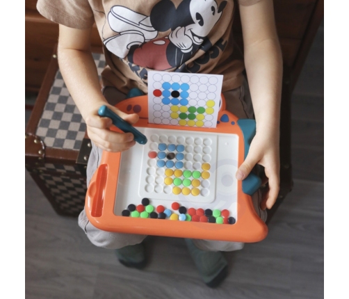 WOOPIE Tablica Magnetyczna dla Dzieci Montessori MagPad Dinozaur