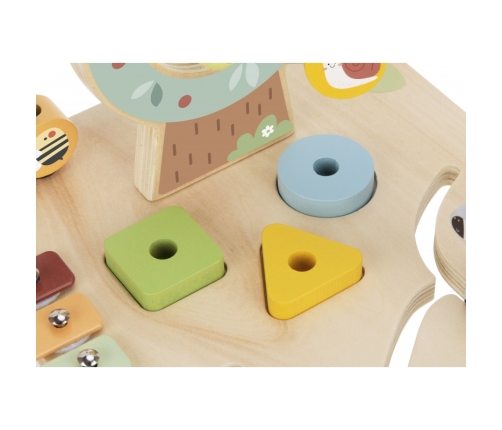 TOOKY TOY Drewniany Stolik Aktywności Cymbałki Montessori