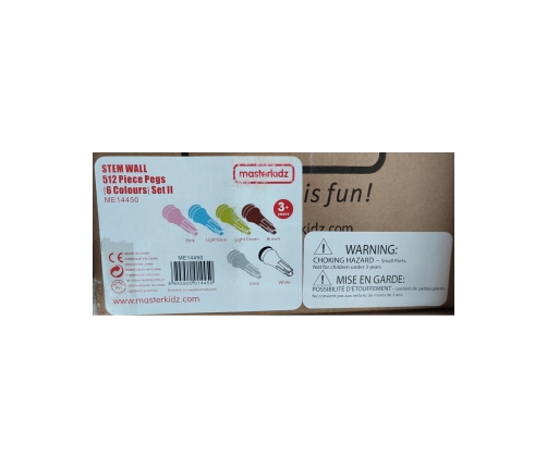 MASTERKIDZ Kołeczki Do Tablicy 512 Szt. 6 Kolorów