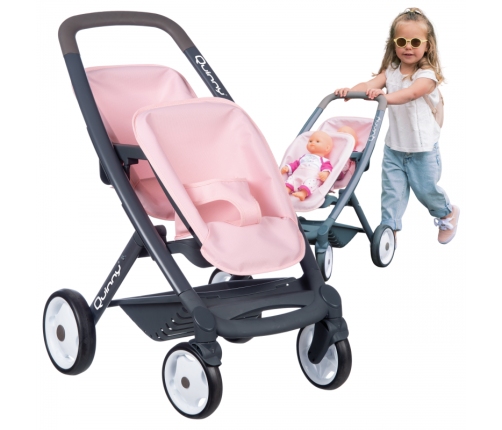 Коляска для двойни SMOBY Maxi Cosi Quinny