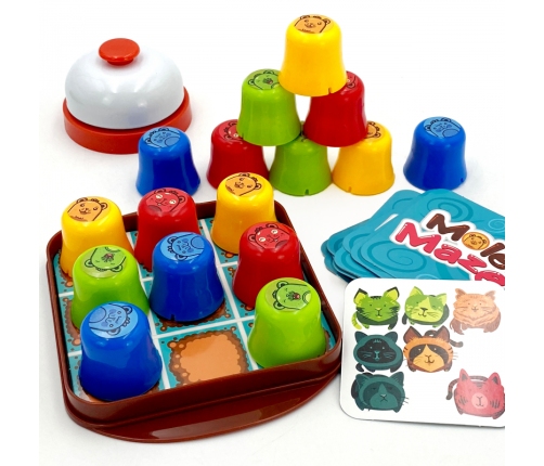 WOOPIE Gra Edukacyjno-Strategiczna 2w1 Kółko i Krzyżyk