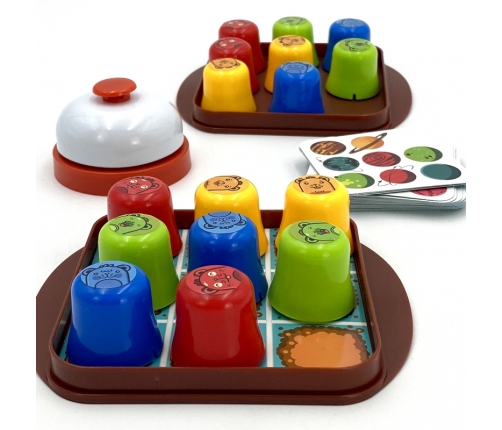 WOOPIE Gra Edukacyjno-Strategiczna 2w1 Kółko i Krzyżyk