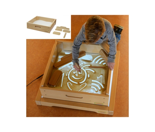 MASTERKIDZ Ramka Na Piasek + Akcesoria