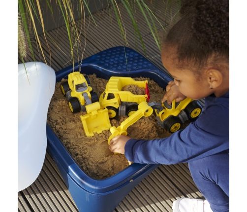BIG Wielofunkcyjna Piaskownica z Przykryciem Siedzisko Stolik Wodny