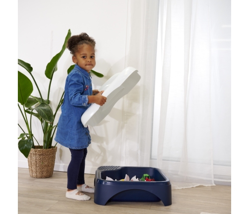 BIG Wielofunkcyjna Piaskownica z Przykryciem Siedzisko Stolik Wodny