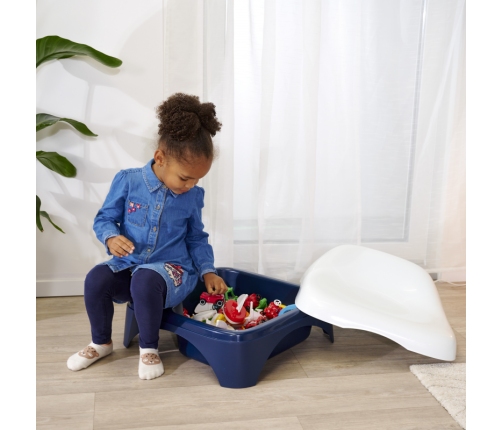 BIG Wielofunkcyjna Piaskownica z Przykryciem Siedzisko Stolik Wodny