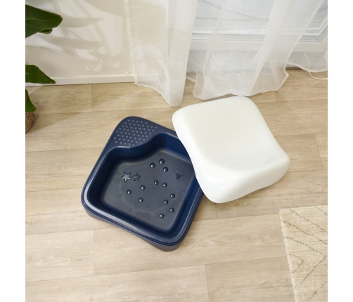 BIG Wielofunkcyjna Piaskownica z Przykryciem Siedzisko Stolik Wodny