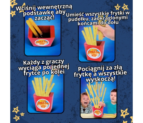 WOOPIE Gra Zręcznościowa Wyskakujące Frytki