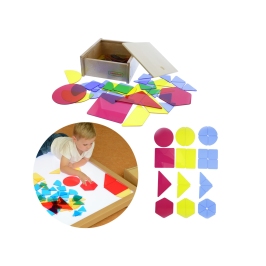 MASTERKIDZ Półprzezroczyste Kształty Geometryczne MASTERKIDZ Półprzezroczyste Kształty Geometryczne