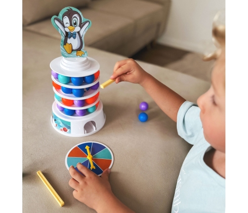 WOOPIE Gra Zręcznościowa Pingwin na Wieży