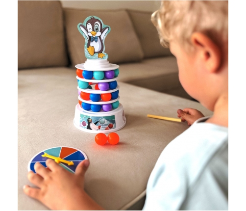 WOOPIE Gra Zręcznościowa Pingwin na Wieży