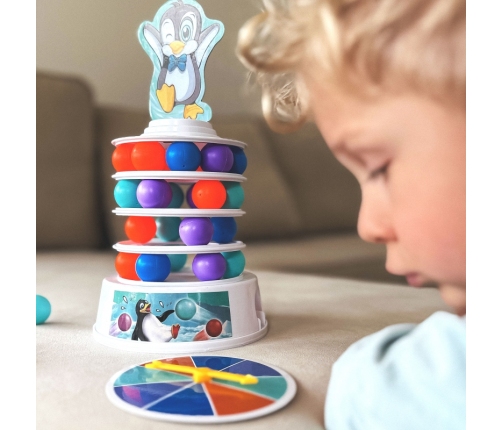 WOOPIE Gra Zręcznościowa Pingwin na Wieży