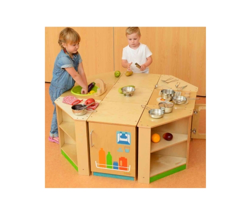 MASTERKIDZ Pastelowa Szafka ze Zlewem