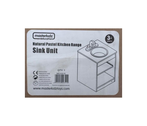 MASTERKIDZ Pastelowa Szafka ze Zlewem