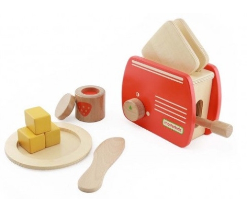 MASTERKIDZ Drewniany Toster