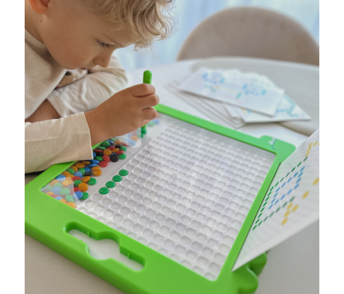 WOOPIE Tablica Magnetyczna dla Dzieci Montessori MagPad Dinozaur