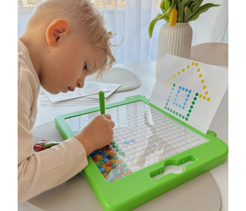 WOOPIE Tablica Magnetyczna dla Dzieci Montessori MagPad Dinozaur