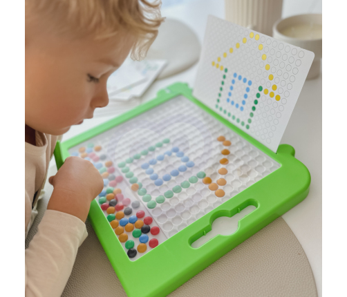 WOOPIE Tablica Magnetyczna dla Dzieci Montessori MagPad Dinozaur