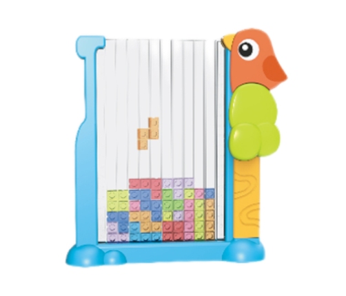 WOOPIE Gra Edukacyjna Tetris Kolorowe Klocki