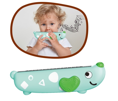 WOOPIE Kolorowa Harmonijka Ustna dla Dzieci Piesek