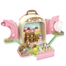 WOOPIE Królik w Plecaku 3w1 Farma Domek Ogródek WOOPIE Królik w Plecaku 3w1 Farma Domek Ogródek