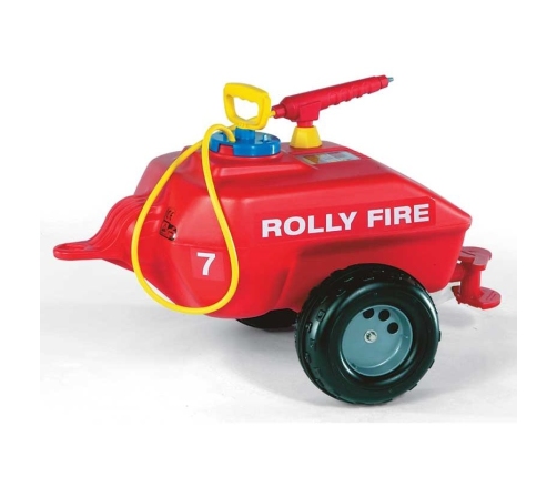 Rolly Toys rollyTrailer Przyczepa Cysterna do traktora Straż pożarna 5l