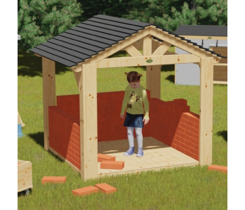 CLASSIC WORLD EDU Mega Klocki Konstrukcyjne Cegiełki EVA Miękkie do Budowania 55 szt.