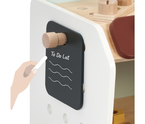 CLASSIC WORLD Drewniany Warsztat Małego Majsterkowicza z Narzędziami