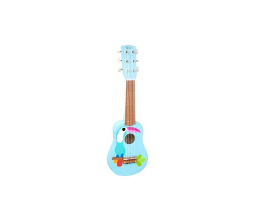 CLASSIC WORLD Drewniana Gitara Dla Dzieci Toucan
