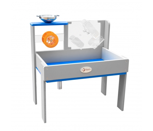 CLASSIC WORLD EDU Stolik Wodny Zestaw Doświadczalny 2w1 do Piasku i Wody