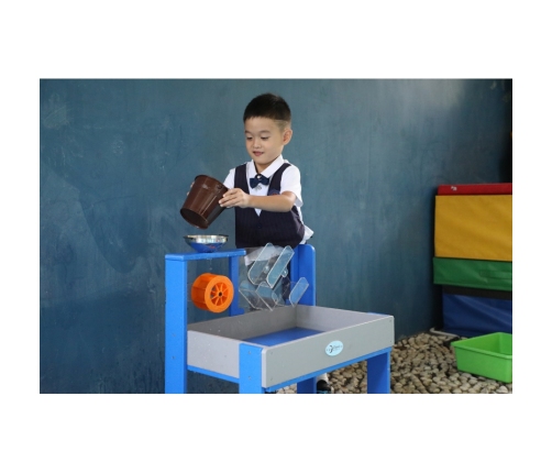 CLASSIC WORLD EDU Stolik Wodny Zestaw Doświadczalny 2w1 do Piasku i Wody