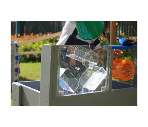 CLASSIC WORLD EDU Stolik Wodny Zestaw Doświadczalny 2w1 do Piasku i Wody