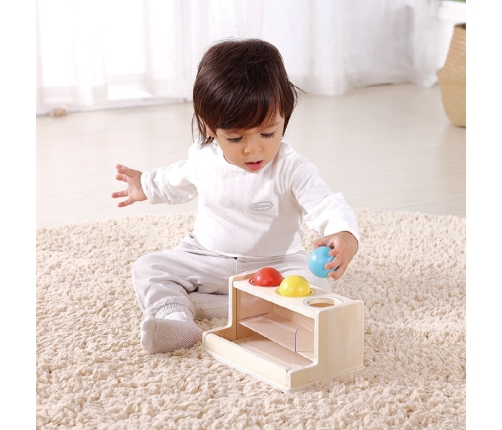 TOOKY TOY Box Pudełko XXL Montessori Edukacyjne 5w1 Sensoryczne 11-12 Mies