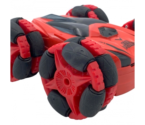 WOOPIE Zdalnie Sterowane Auto RC Akrobata Rotacja 360 z Pilotem 2,4 GHz