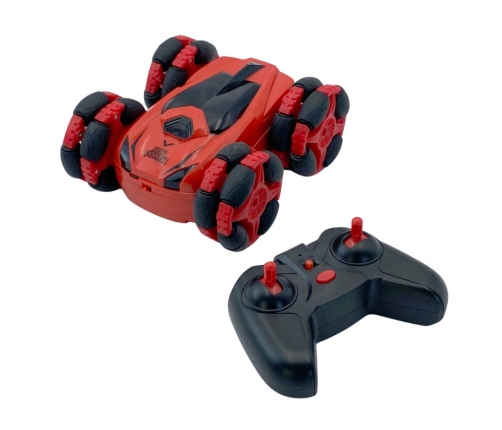 WOOPIE Zdalnie Sterowane Auto RC Akrobata Rotacja 360 z Pilotem 2,4 GHz