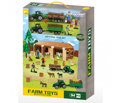 WOOPIE Zestaw Mały Farmer XL Figurki Gospodarstwo