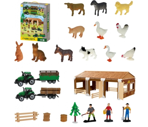 WOOPIE Zestaw Mały Farmer XL Figurki Gospodarstwo