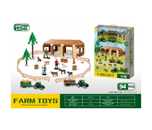 WOOPIE Zestaw Mały Farmer XL Figurki Gospodarstwo