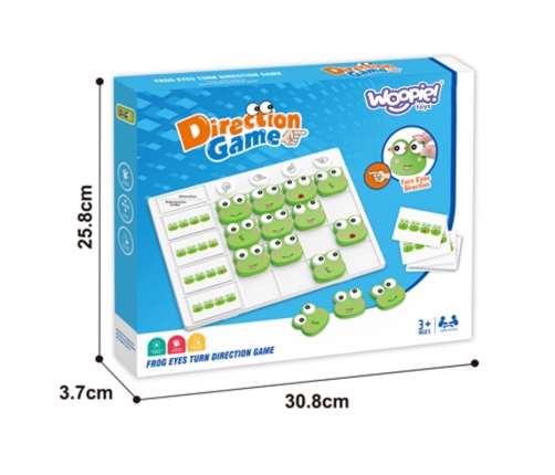 WOOPIE Gra Układanka Żabie Oczka 3+