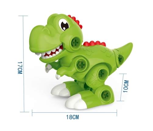 WOOPIE Dinozaur Do Skręcania Zestaw Konstrukcyjny + Śruborkęt