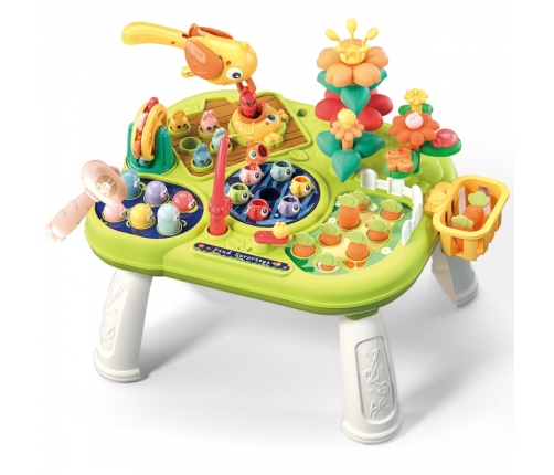 WOOPIE BABY Interaktywny Multistolik Edukacyjny 8w1 Montessori