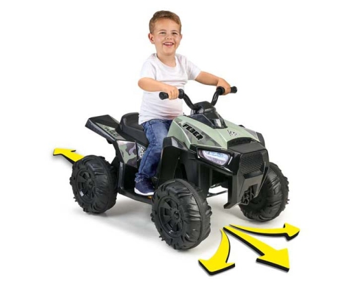 FEBER Quad Pojazd Elektryczny 12VBoxer Moro
