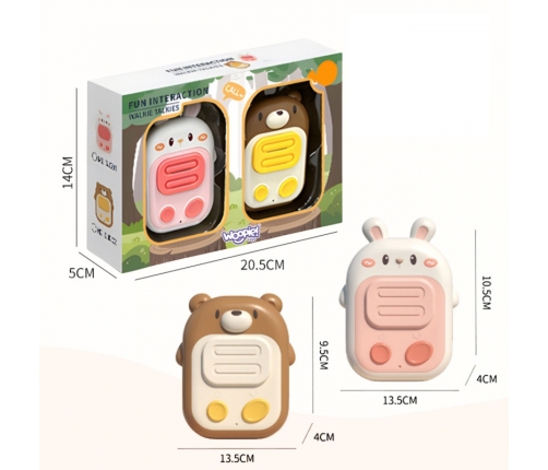 WOOPIE Zestaw 2 Krótkofalówki Walki - Talki