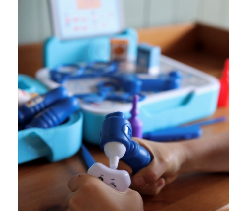 WOOPIE Zestaw Małego Dentysty Lekarza 33 el.